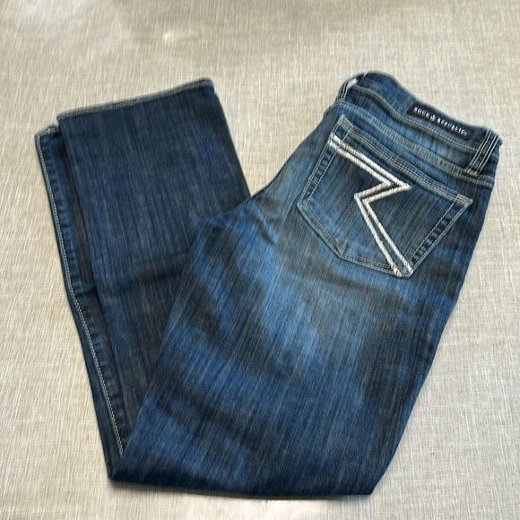 Rock Republic Jean Capris Kendall Size 6 - Picture 1 of 11